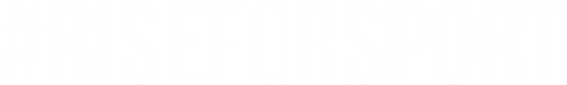 #RiseForSport