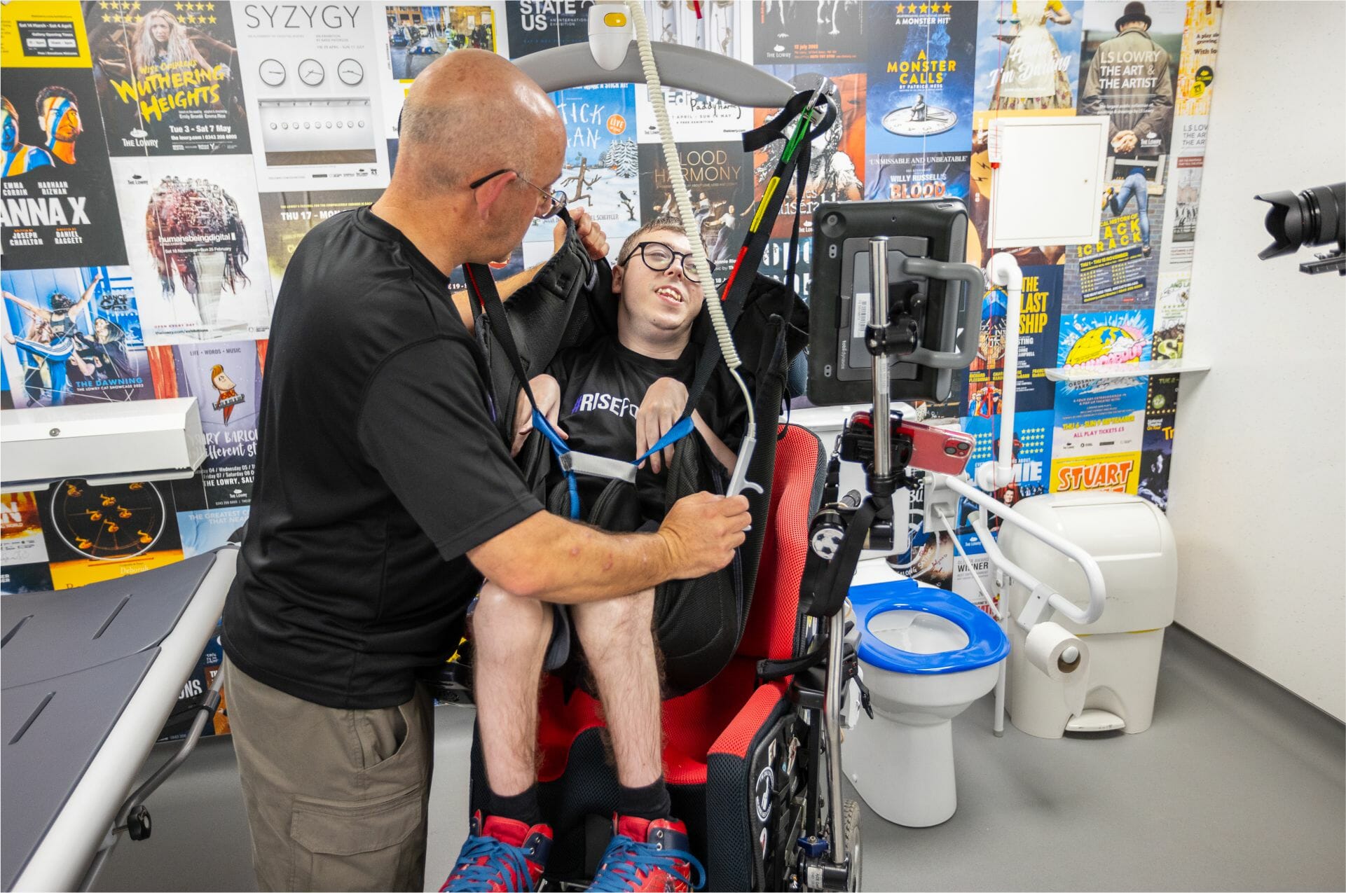 Changing Places Campaigners Zack and Ceri