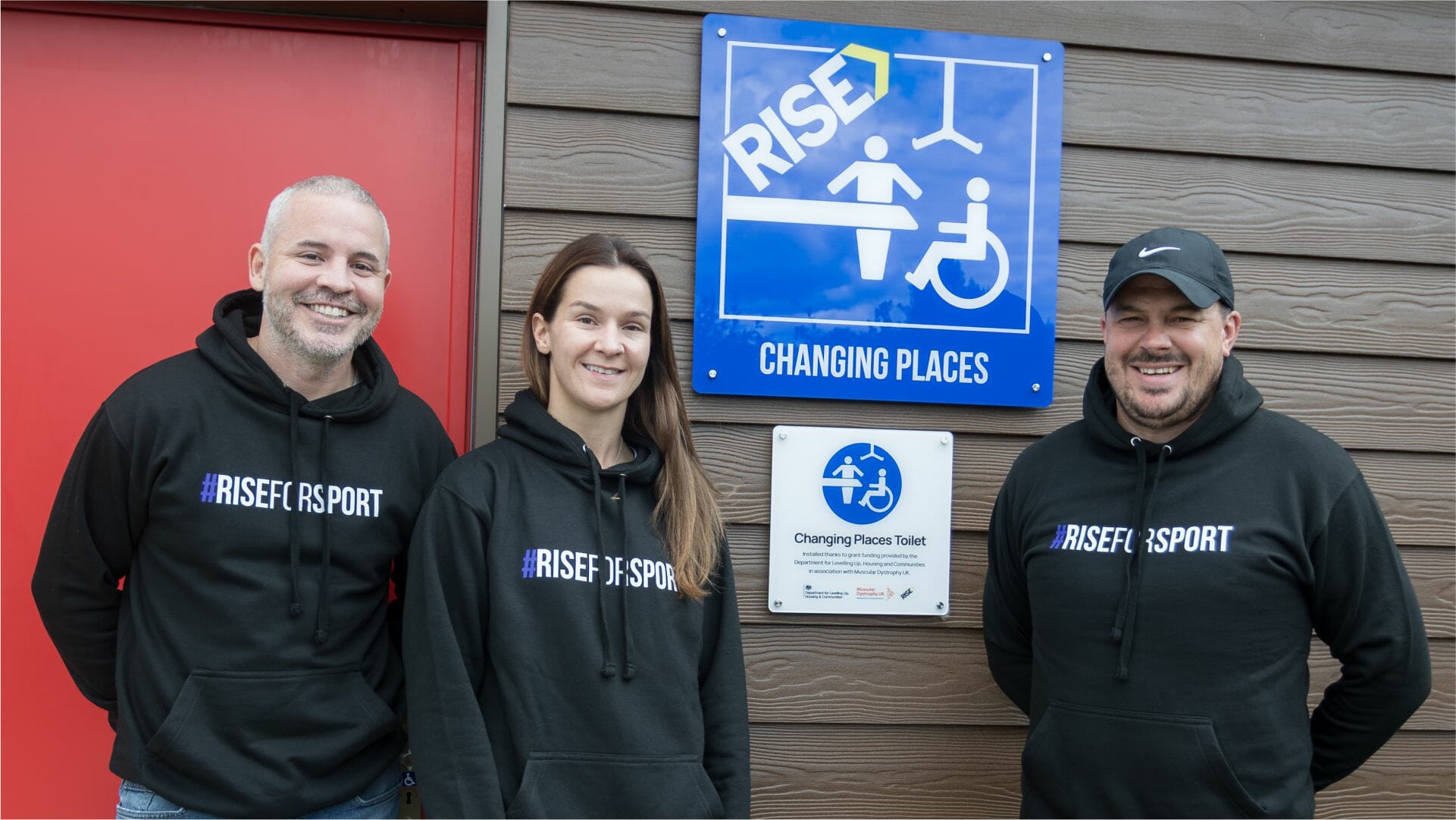 The #RiseForSport Team in Doncaster